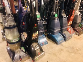 Working Carpet Shampooers