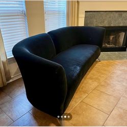 Italian Curved Sofa