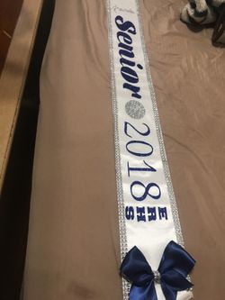 Senior sashes
