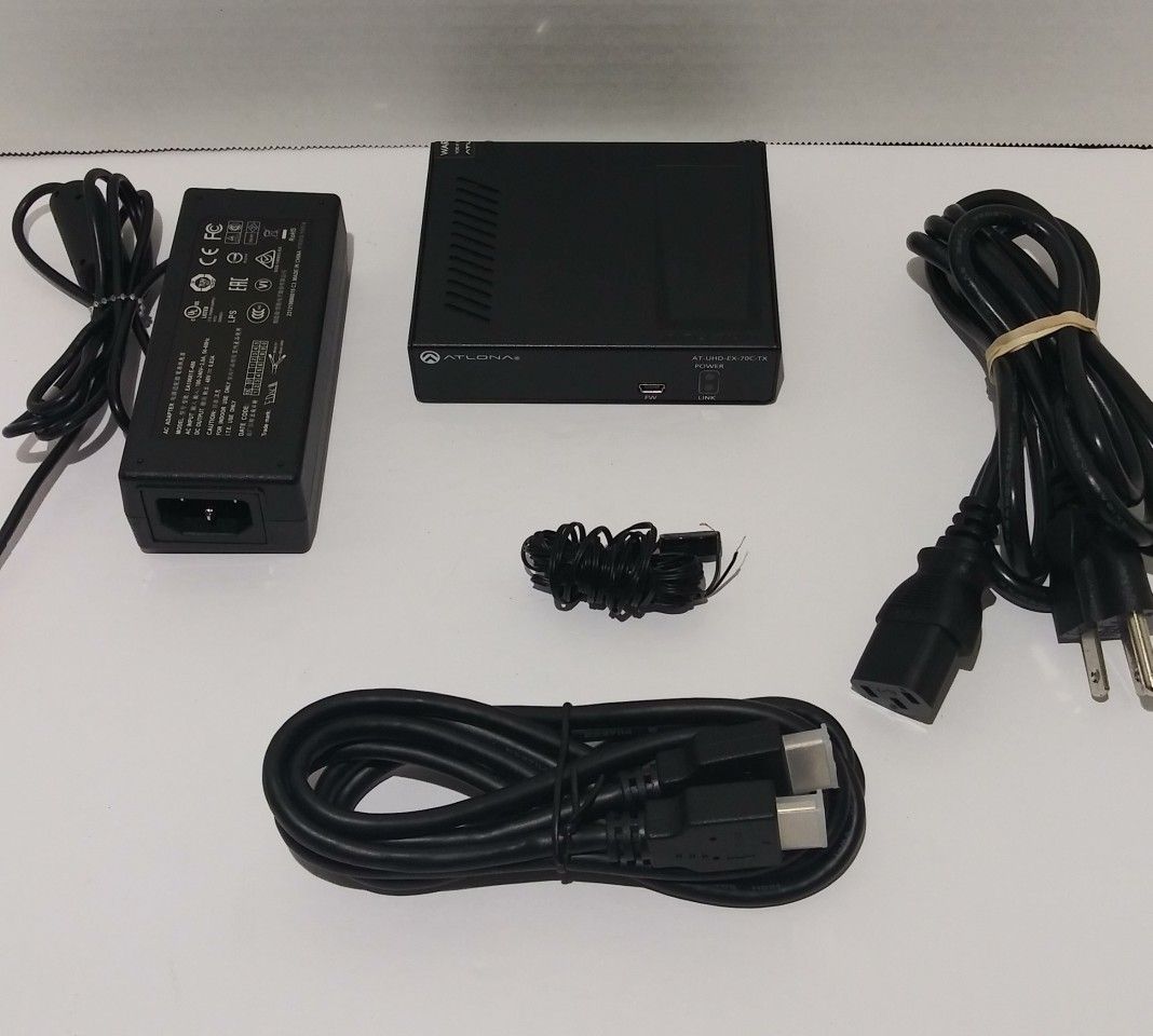 Atlona AT-UHD-EX-70C-TX HDMI Over HDBaseT Receiver w/ Power & HDMI