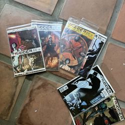 Trigger #1,2,4,5,7 & 8 Comic Book Lot By Vertical Comics 