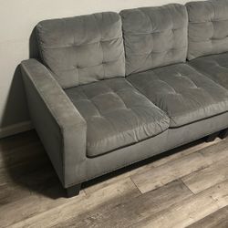 Used Grayish- Blue Couch 