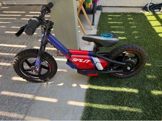 Like New STACYC 12eDrive - Ridden Once - Garage Kept