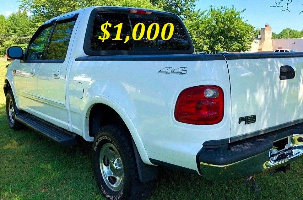 URGENT $1,000 I'm the first owner and i want to sell my 2002 Ford F-150 XLT