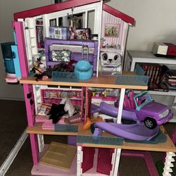 Barbie Dream House And Toys
