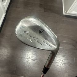 Cleveland Golf 52* Tour Action 900 low bounce approach gap wedge RAW