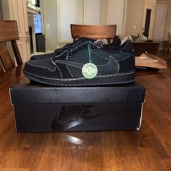 IYKYK- JORDAN 1 OG SP x Travis Scott Low Black Phantom 