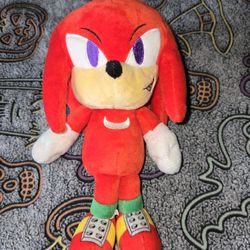 Sonic the Hedgehog 9-Inch Character Plush Toy-Knuckles the Echidna