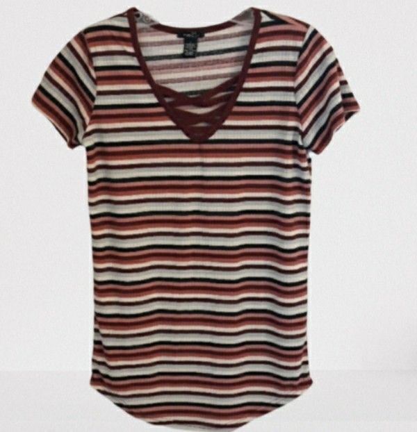 Striped CrissCross Shirt
