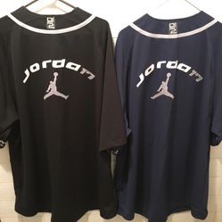 Air Jordan’s 17 Baseball Jersey ( Sold Individually) 