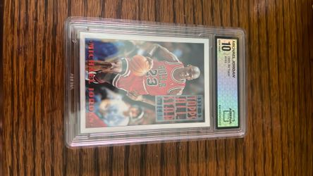 Michael Jordan graded card