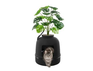 Hidden Cat Litter Box Enclosure with Odor Control Excellent/Like New Condition