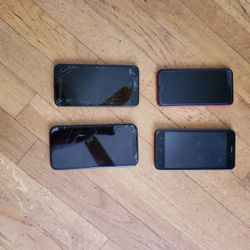FOR PARTS ONLY - 4 Cell Phones