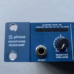 S-phone  HEADPHONE MIXER/ AMP