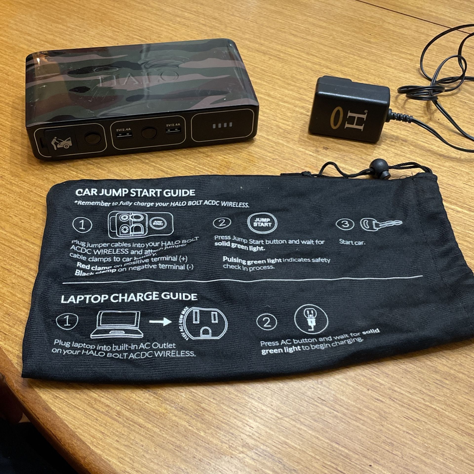 Halo Portable Power Jump Starter And Power station