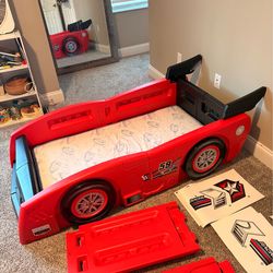 Car toddlers bed barely used
