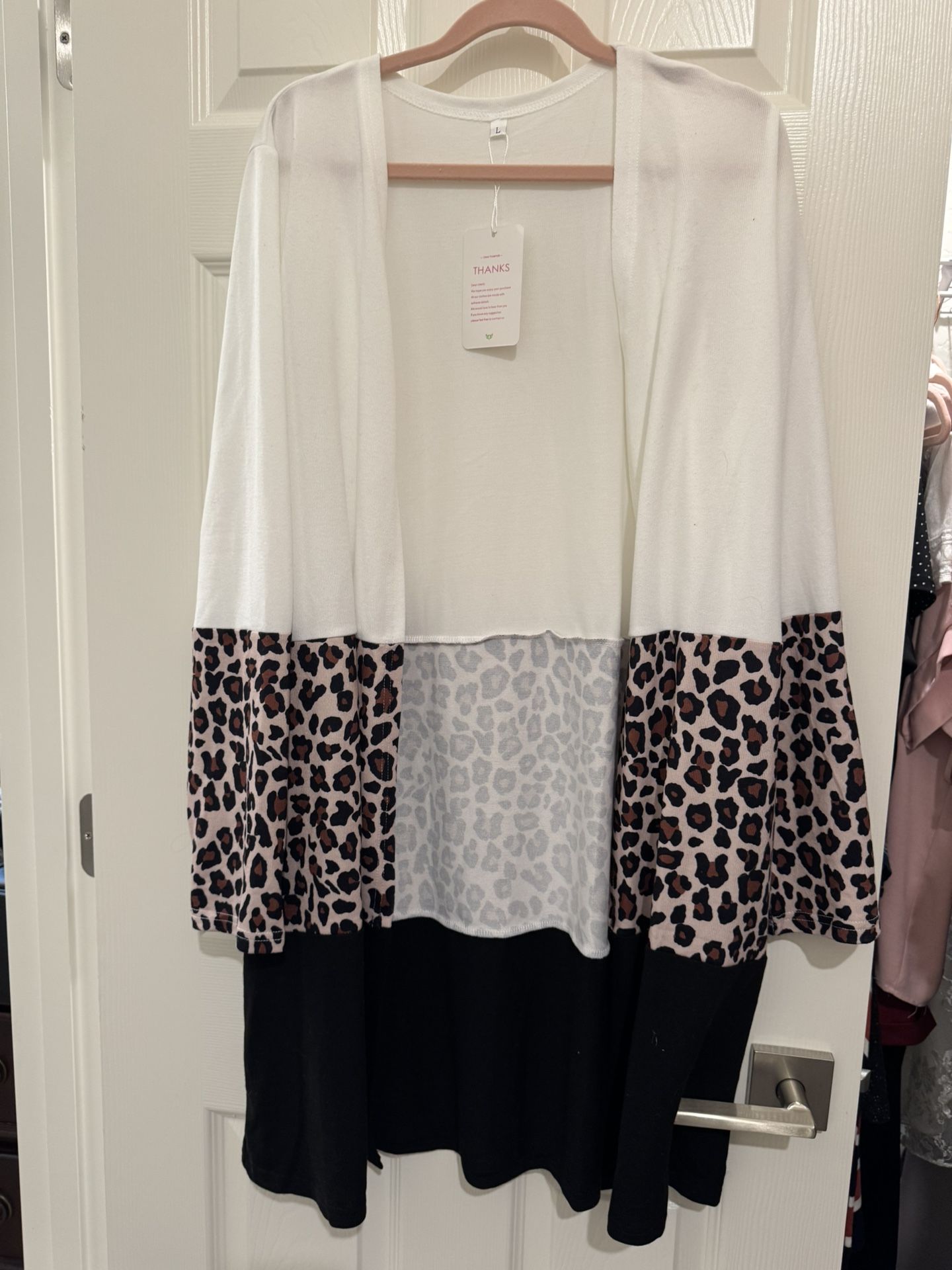 Cotton Cardigan- Large 