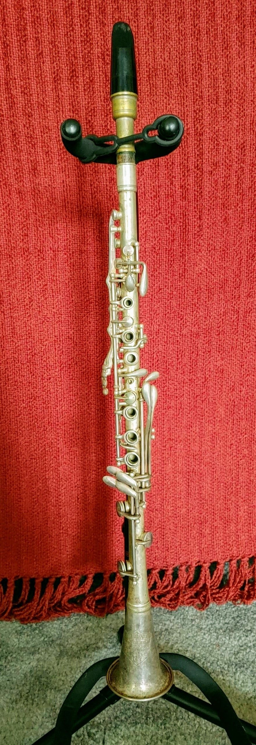 Vintage Holton Collegiate Silver Clarinet