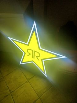 Rock Star Light Up Sign.