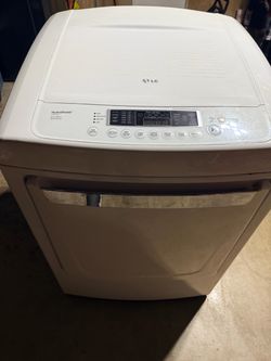 LG Gas Dryer with HydroShield