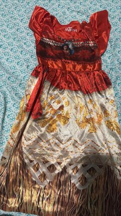 Disney Moana Girls nightgown Dress size 4t