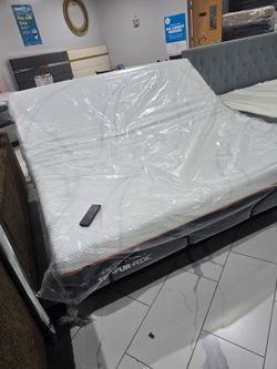 Adjustable King Sizes Bed Tempur-pedic