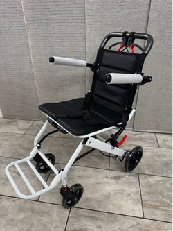 New Seipola Folding Lightweight Portable Transit Travel Chair for Adults 200 Lbs Capacity