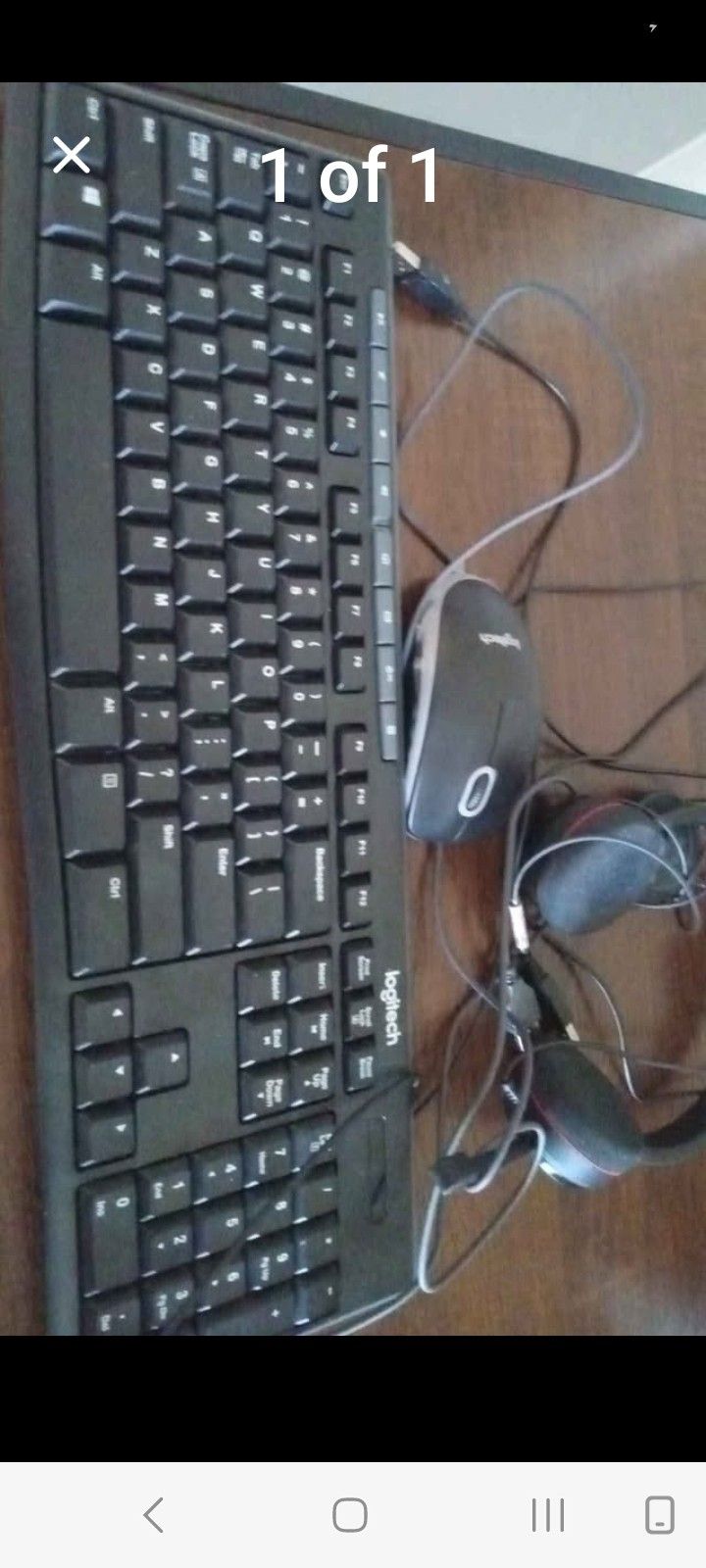 3 For 1 Low Price. USB Headset, Mouse And Keyboard.