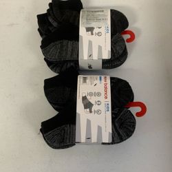 New Balance Kids Socks NBB 16pk Low Cut.      8pairx2=16 Pair. Black/Grey.                 Ez