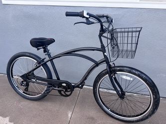 Electra Lux 7 speed aluminum beach cruiser bike