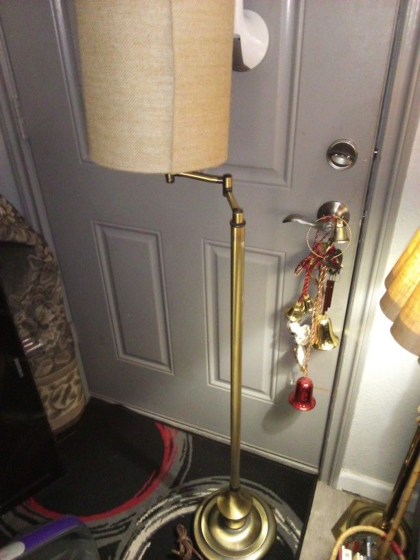 Vintage Swing Arm Stand -up Floor Lap Stiffel