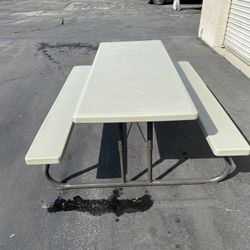 collapsible picnic table