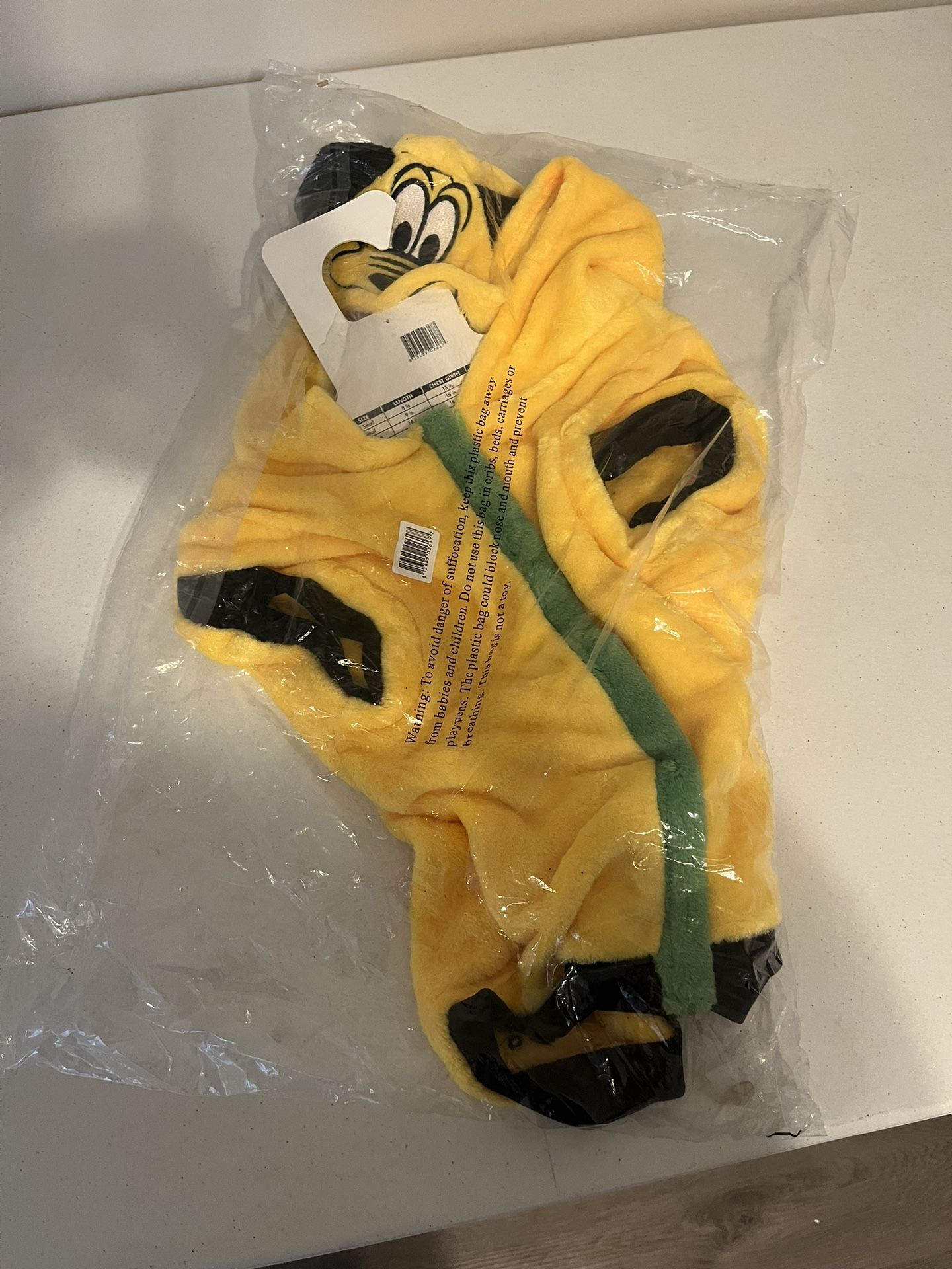 Disney’s Mickey Mouse & Friends Pluto Dog Costume – Yellow, X-Large