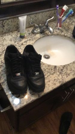 Black Air force 1