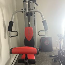 Weider pro 6900 & Bicycle Yosuda