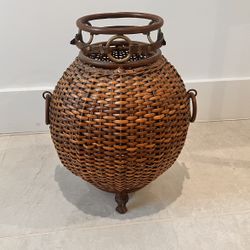 Decorative Woven Rattan Basket
