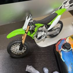 Green Toy Motor Bike 