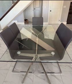 Glass Dining Table