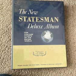 Stamp Collector Album With 1500 Stamps