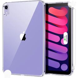 New Matekxy for iPad Mini 6th Generation Case, [Military-Grade Protection] [Non-Yellowing] [Slim & Hard Back] [Ultra-Thin Cover] [Supports Pencil 2] 