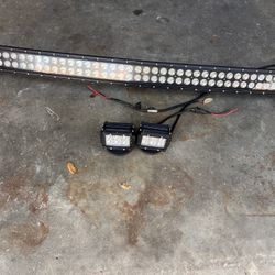 Nilight 42 Inch Led Bar Curved With 2 Led Pods