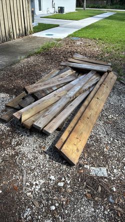 Free scrap pressure treated wood v