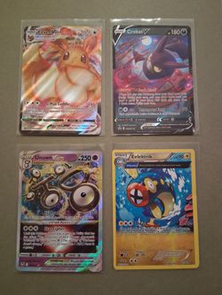 Pokémon TCG Card Lot of 4