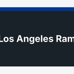 Rams Tickets 