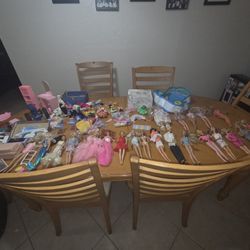 Old Barbie Dolls And Accessories 