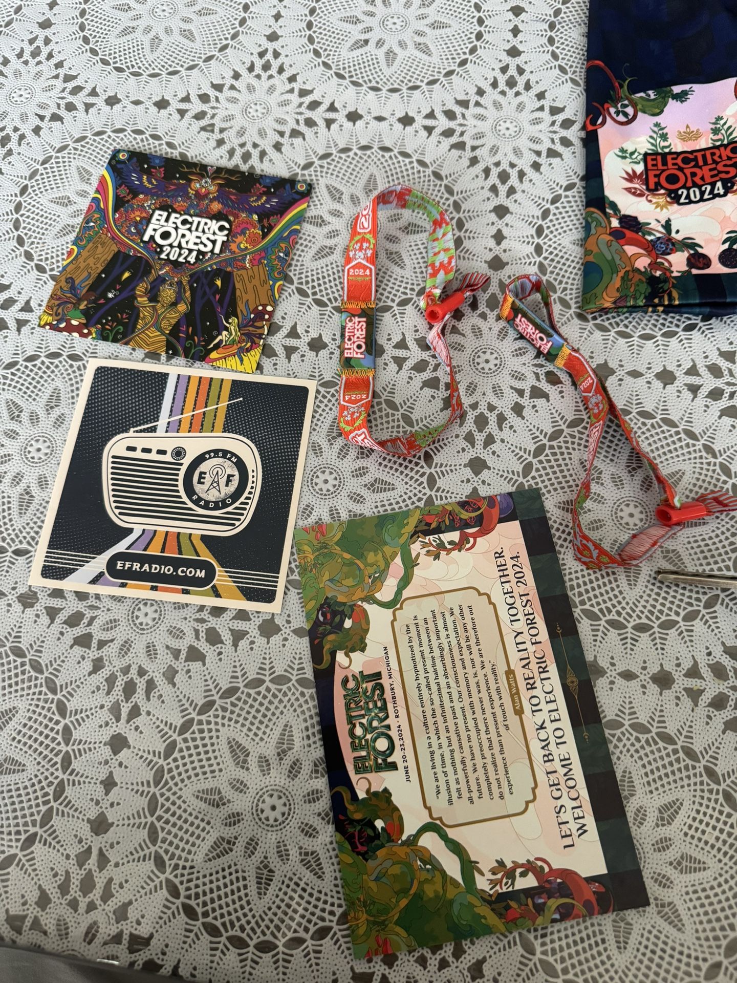 Electric Forest Wristband Ticket