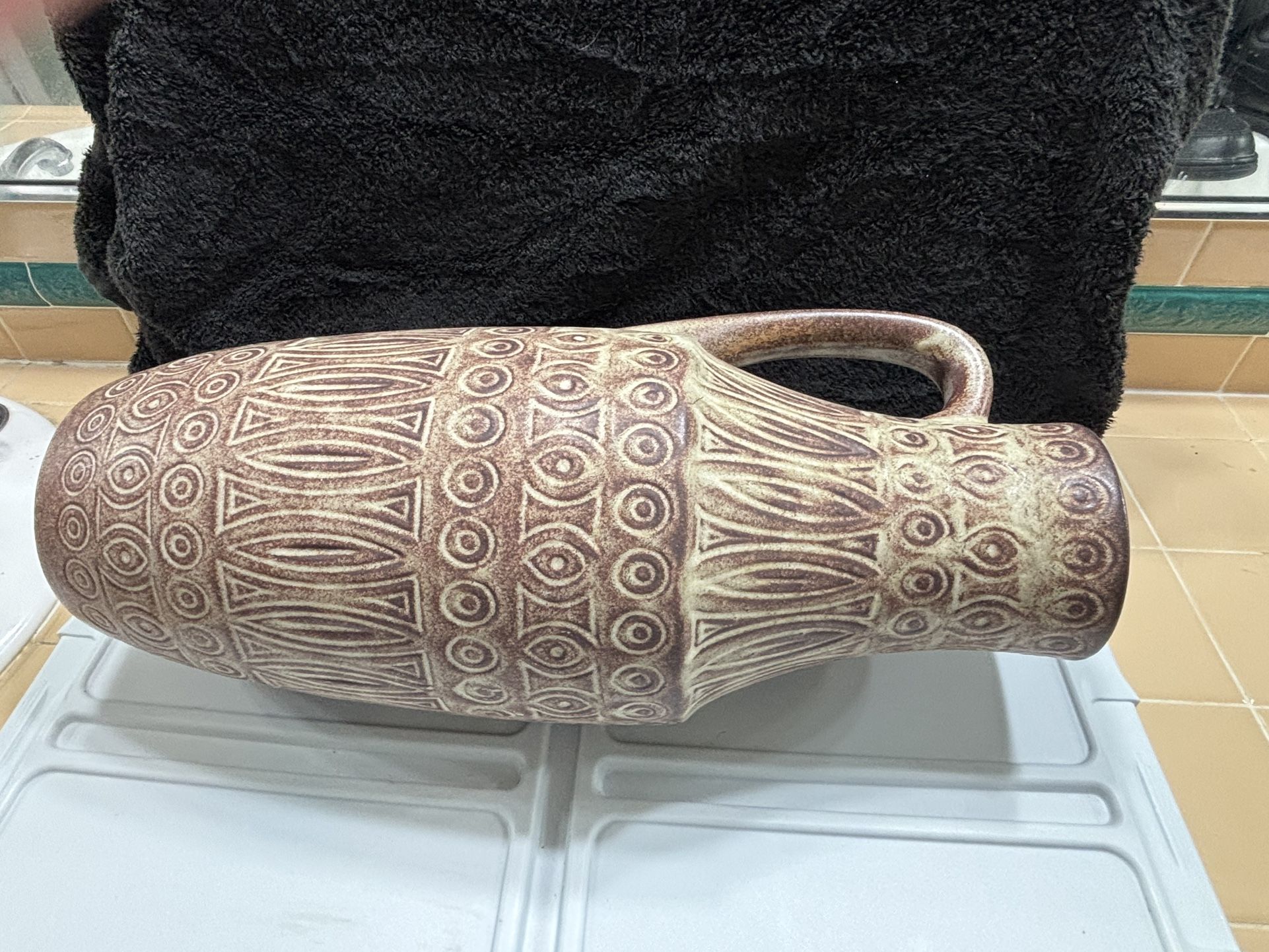 West German Mid-Century Pottery Vase