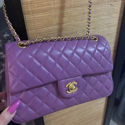 Purple Chanel Bag 