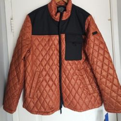Men's Vince Camuto Jacket XL Orange Quilted

Chamarra