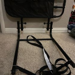 (D) Bed Rail w/ 6 Mesh Pockets - Commercial Strength 